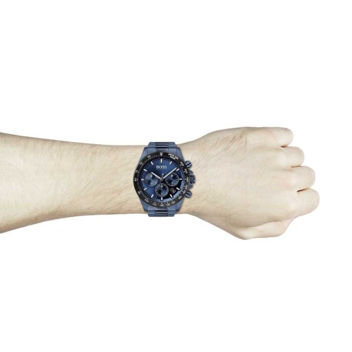 Hugo Boss Men's Hero Blue Steel Chronograph Watch - HB1513758 - Image 4